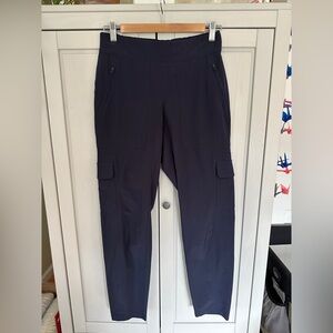 Athleta Navy Cargo Pants
